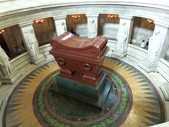 Tomb of Napoleon Bonaparte.