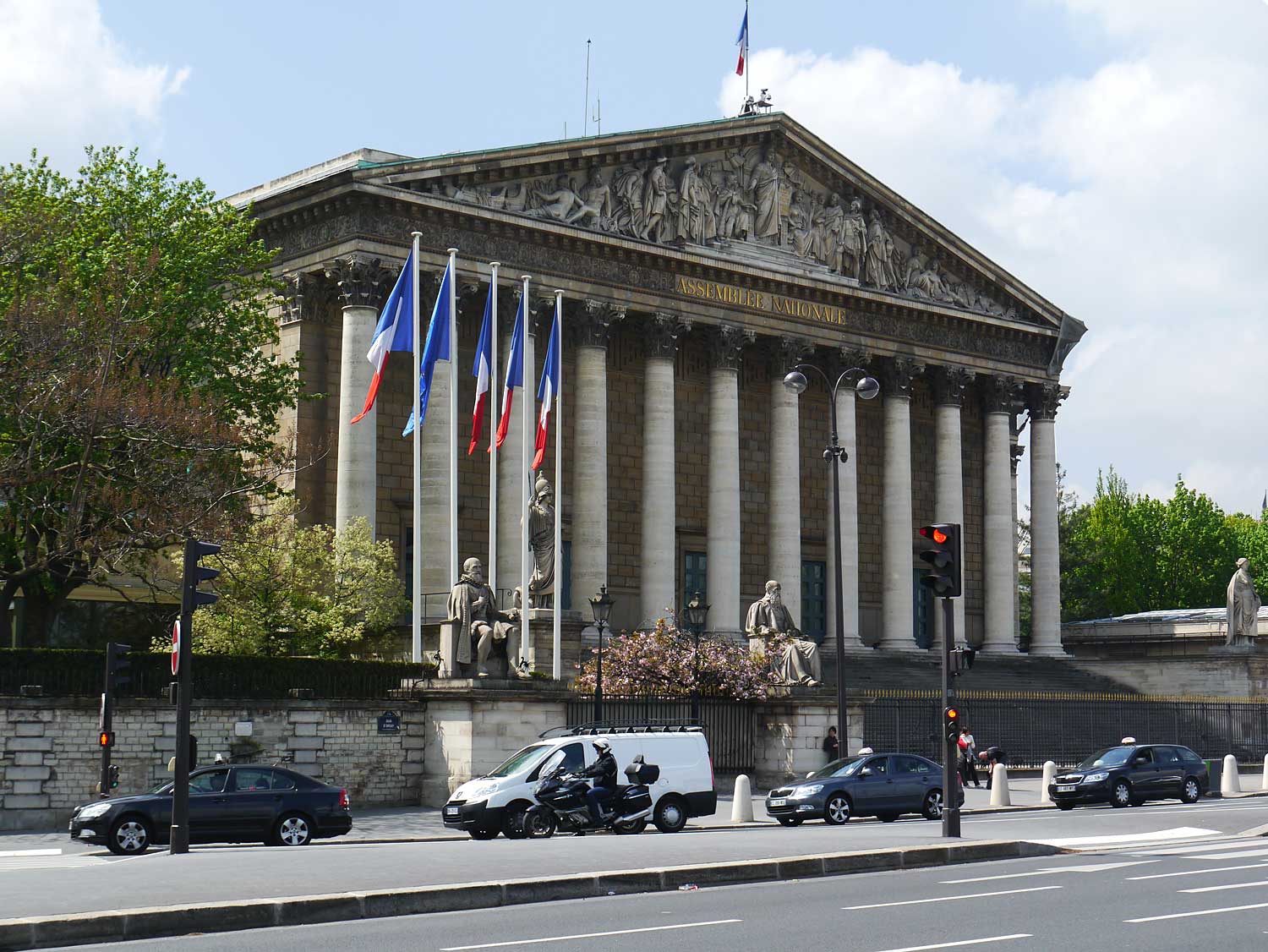 Assemblée Nationale, home of parliament.