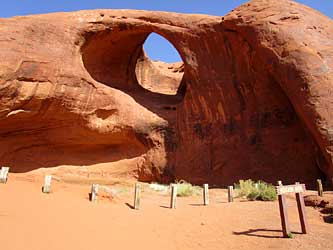 Moccasin arch.
